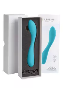 Tölthető G-pont vibrátor Libido turquoise