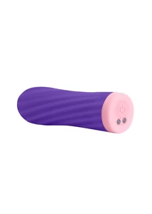 Mini vibrátor lila S pleasures bullet twist & shout