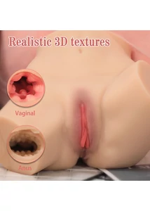 Vagina és ánusz maszturbátor torzó Eva ass masturbator