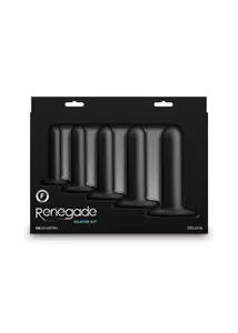 Fenékdugó készlet Renegade - dilator kit - black