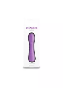 Mini vibrátor Charms - flora - violet