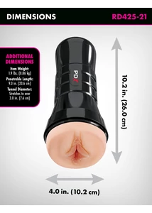 Önsíkosító vagina maszturbátor - PDX Extreme  Wet Pussies super luscious lips xxl light