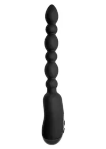 Vibrációs análrúd S pleasures premium anal stimulator black