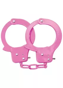 Rózsaszín fém bilincs Sex extra - metal cuffs pink