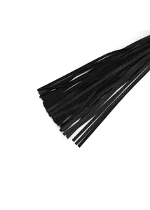 Korbács Black organosilicon flogger