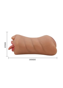 Kétoldalú száj és vagina maszturbátor Crazy Bull Sarah brown