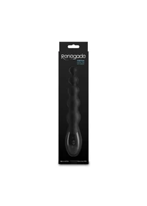 Vibrációs gömbös anális izgató - Renegade Virtua black