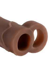 Perfect 2" extension with ball strap  brown
