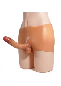 Szilikon bugyi pénisszel Silicone penis boxer panties