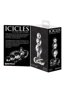 Anál plug Icicles No. 47 clear