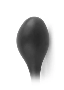 Inflatable silicone ass expander  black
