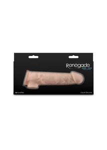 Világos bőrszínű vastagfalú péniszköpeny Renegade Annex thick flesh