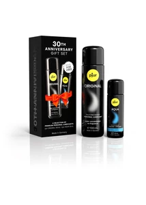Síkosító csomag: szilikon- és vízbázisú síkosító Pjur 30th anniversary gift set