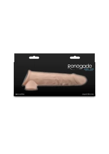Világos bőrszínű vékonyfalú péniszköpeny Renegade Annex thin flesh