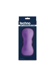 Applikációval is vezérelhető csiklóvibrátor - Techno Trap purple