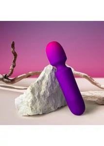 Rugalmas fejű mini masszírozó Glo-girl wand