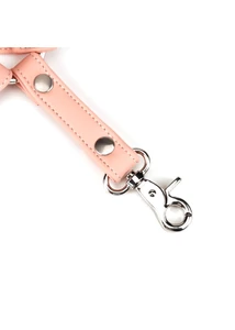 Kötöző Pink organosilicon hogtie műbőr