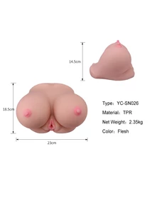 Maszturbátor vaginával ánusszal 2 sweet holes masturbator vi