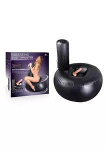 Felfújható párna vibrátorral Vibrating lust thruster inflatable cushion with vibrating dong