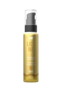 Orálgél melegítőhatással, mézes Lick me honey