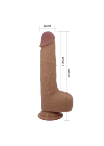 Fel-le mozgó vibrátor Pretty love tommy 8,9" vibrating dildo