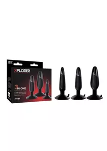 Fenékdugó készlet Xplorer butt plug kit