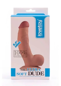 Tapadótalpas masszív dildó 8.5 the ultra soft dude 1