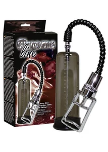 Potencia mester péniszpumpa Nagyobb Chrome Line Penis Pump