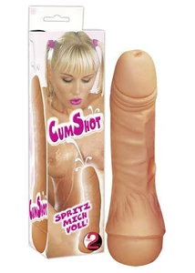 Ejakuláló dildó natúr Cumshot 21 cm