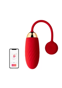 Applikációs vibrációs tojás Ella Red