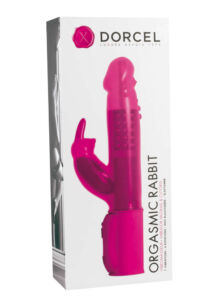 Orgasmic rabbit forgófejes gyöngyös vibrátor - pink
