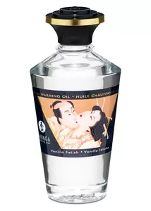 Shunga - melegítő hatású masszázsolaj (vanília) - 100 ml