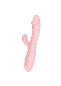 Tölthető csiklóizgató karos nyúl vibrátor Pretty Love Snappy babypink
