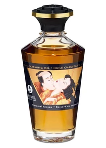 Shunga - melegítő hatású masszázsolaj (karamell) - 100 ml