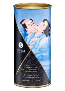 Shunga - melegítő hatású masszázsolaj (kókusz) - 100 ml