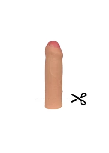 Péniszhosszabbító köpeny Revolutionary Silicone Nature Extender 2