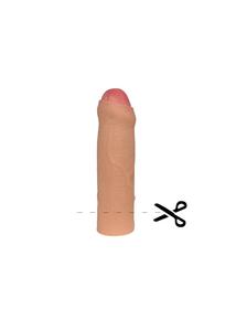 Lovetoy élethű péniszhosszabbító köpeny - kicsi