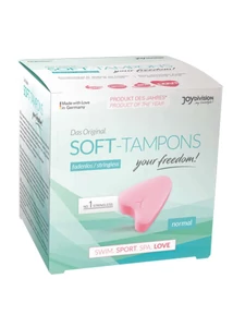 Soft tampons normal, 3er pack. láthatatlan tampon minden alkalomra 3 db