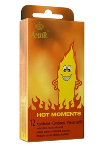 Hot moments melegítő óvszer - 12 db