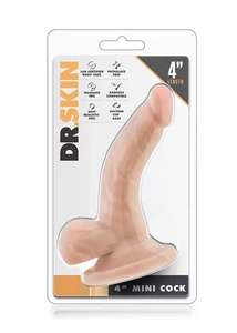 Dr. skin 4 inch mini cock beige