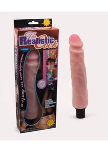 Realistic vízálló élethű vibrátor - 22 cm