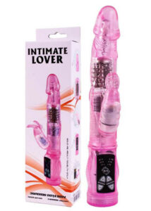 Intimate lover gyöngyös csiklóizgatós vibrátor - rózsaszín