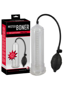 Mister boner starter - péniszpumpa 21,5x5,5 cm