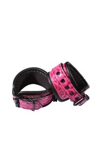 Sinful ankle wrist, pink bilincs