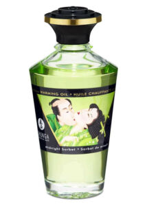 Shunga - melegítő hatású masszázsolaj (midnight sorbet) - 100 ml