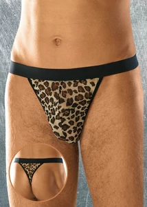 Leopárd mintás férfi tanga