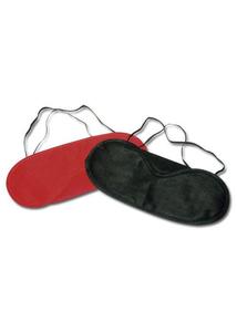 Szemtakaró szett piros-fekete