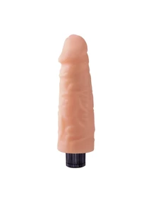 Real touch xxx 19 cm vibrating cock no.06. puha élethű vibrátor 19x4,1 cm