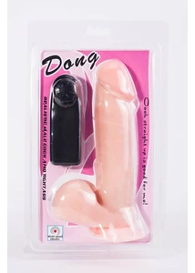 Vibrációs dildó távirányítós Baile vibrating dildó with remote control flesh