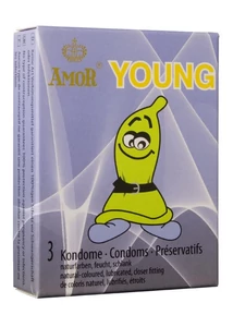 Young szűkített óvszer - 3 db